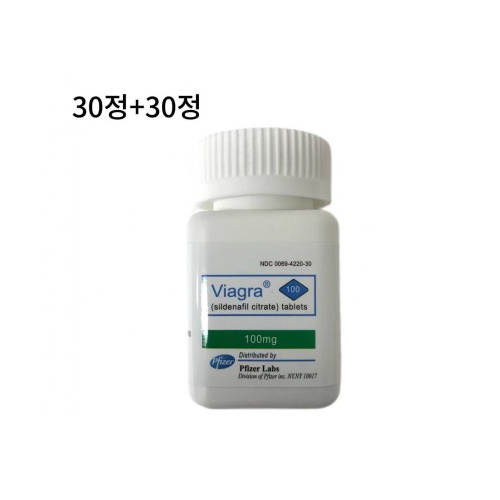 비아그라 100mg 60정+60정